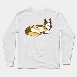 Surprised Poppyfrost Long Sleeve T-Shirt